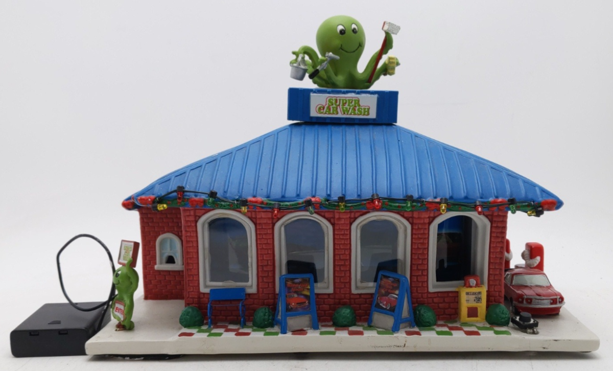 American Classics Porcelain Super Car Wash with Lights & Sound EX/Box