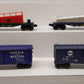 Lionel O Gauge Assorted Freight Cars: 9205, 9215, 6-16320, 6-16301 [4] EX/Box