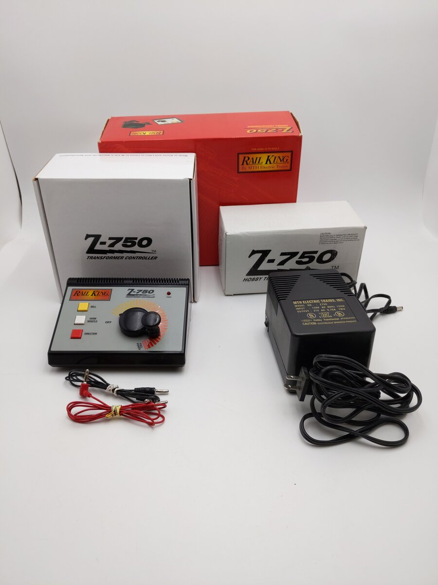 MTH 40-750 Z-750 Hobby Transformer with Controller LN/Box