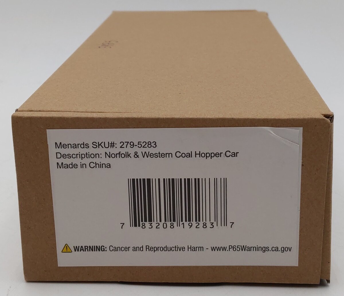 Menards 279-5283 O Norfolk & Western Coal Hopper Car #3935 NIB