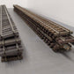Gargraves S Gauge Tinplate 37" Wood Tie Straight Track Sections [10] VG