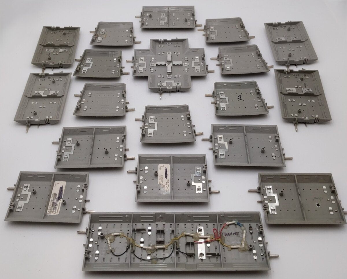 Lionel O Gauge Assorted Curved & Straight Fastrack Sections [19] VG