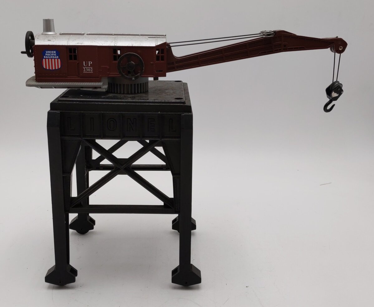 Lionel 6-2302 O Gauge Union Pacific Manual Gantry Crane EX