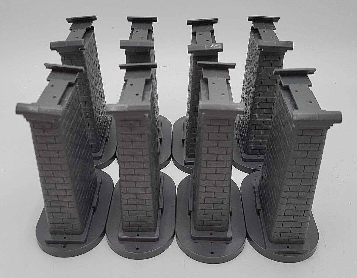 MTH 40-1134 O FasTrack Elevated Trestle Set (Set of 8) EX