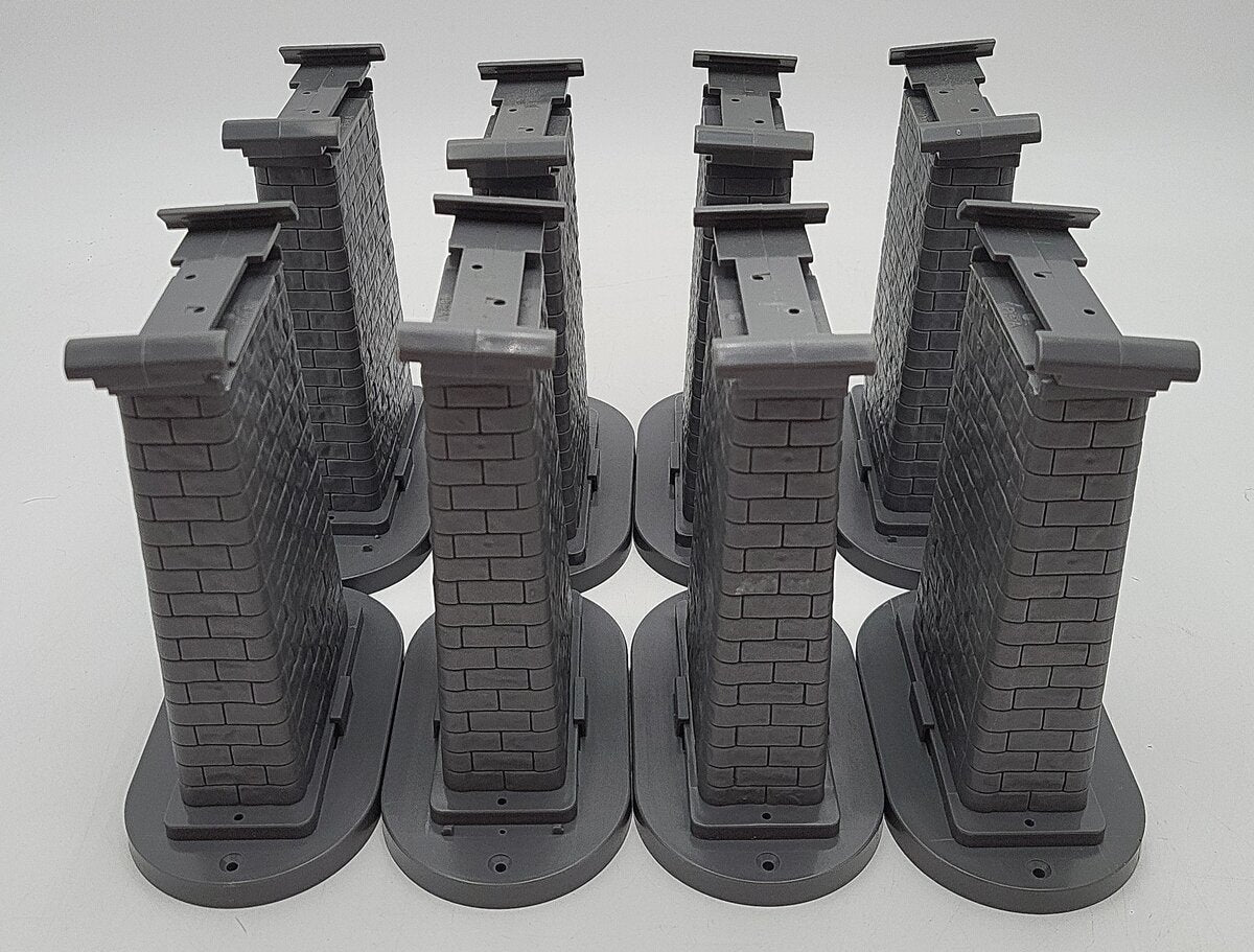 MTH 40-1134 O FasTrack Elevated Trestle Set (Set of 8) EX