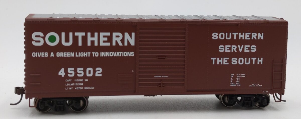 Athearn 70132 HO Southern 40' Moderized Box Car #45502 LN/Box