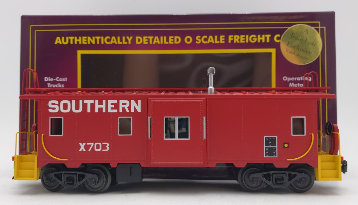 MTH 20-91829 Southern Bay Window Caboose X703 EX/Box