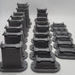MTH 40-1135 O RealTrax Graduated Trestle System (Pack of 24) EX