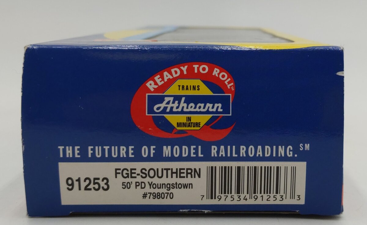 Athearn 91253 HO Scale Fruit Growers Express/Southern 50' Boxcar #798070 LN/Box