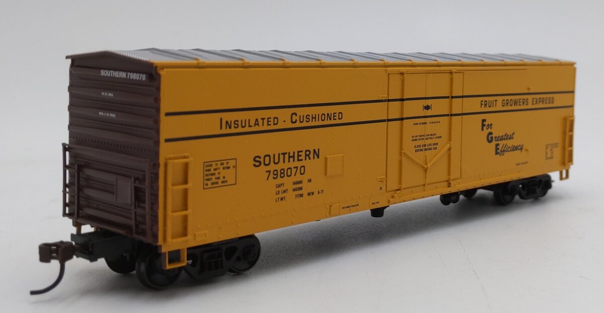 Athearn 91253 HO Scale Fruit Growers Express/Southern 50' Boxcar #798070 LN/Box