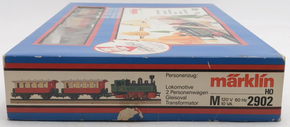 Marklin 2902 HO Gauge Steam Starter Train Set EX/Box