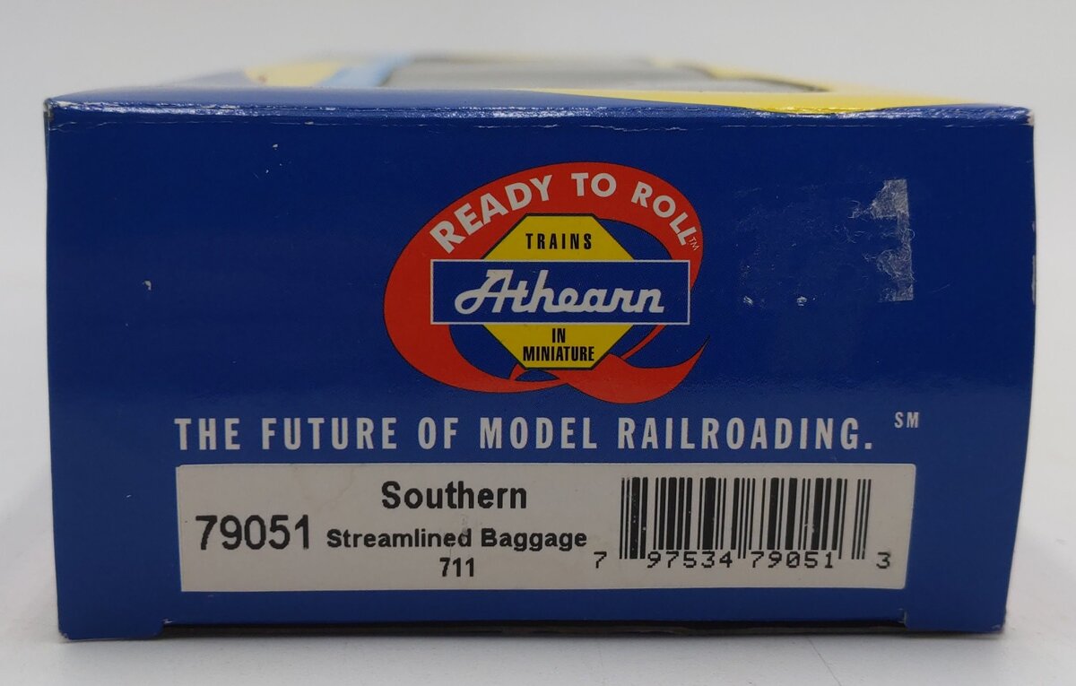 Athearn 79051 HO Scale Southern Streamline Baggage Car #711 EX/Box