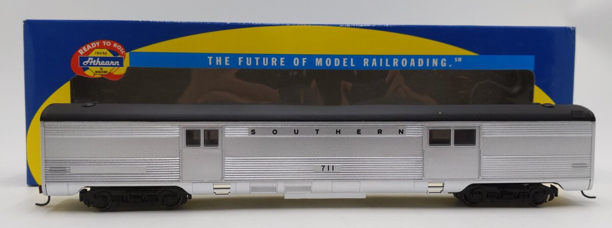 Athearn 79051 HO Scale Southern Streamline Baggage Car #711 EX/Box