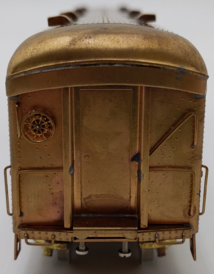 Custom NJ Brass PS-702 HO Scale Brass Pennsylvania Baggage Express Car VG/Box