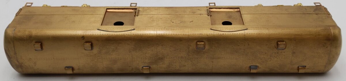 Custom NJ Brass PS-702 HO Scale Brass Pennsylvania Baggage Express Car VG/Box