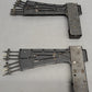 Lionel 731 Vintage O Prewar O72 T-Rail Remote Switch Pair VG