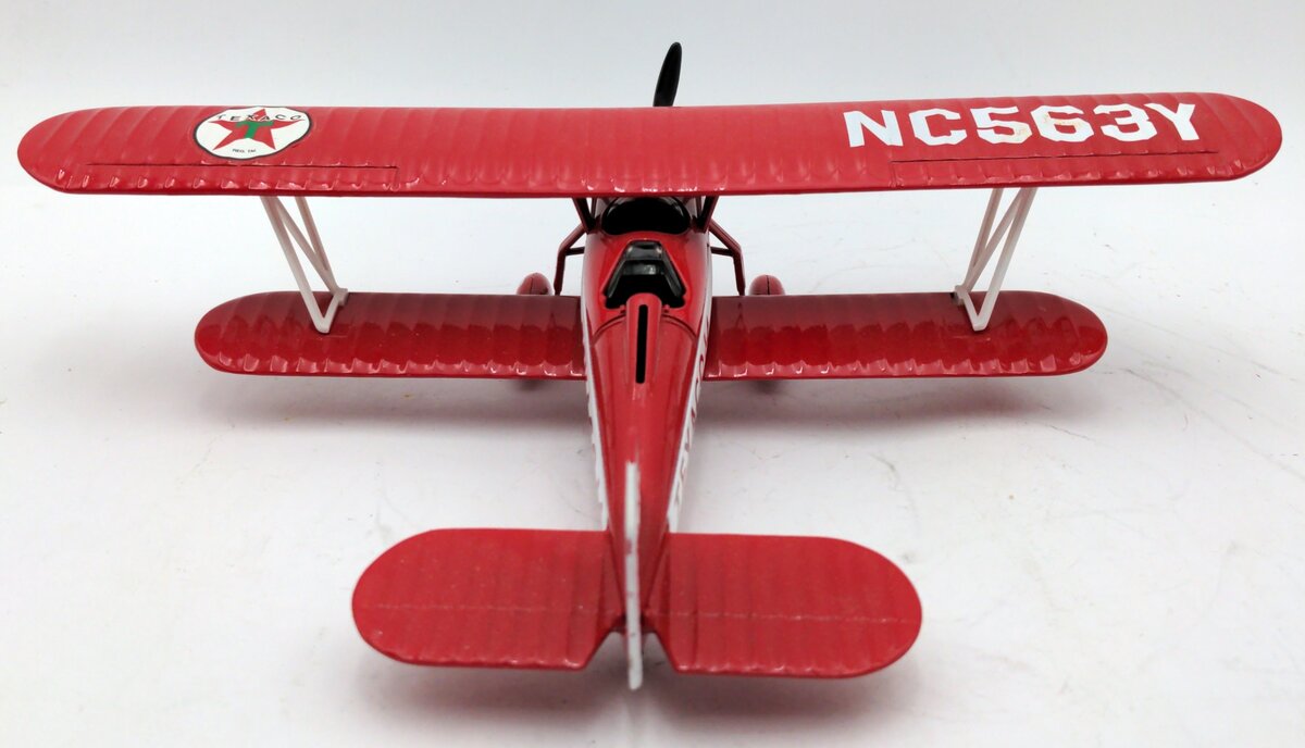 Ertl F121 1931 Stearman Diecast Replica Bi-Plane Coin Bank VG/Box