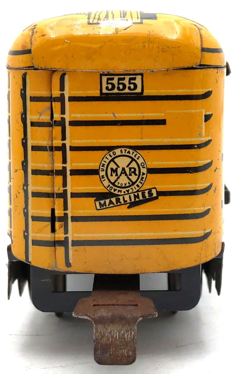 Marx 46010 Vintage O Scale St. Louis Southwestern Tinplate Boxcar VG