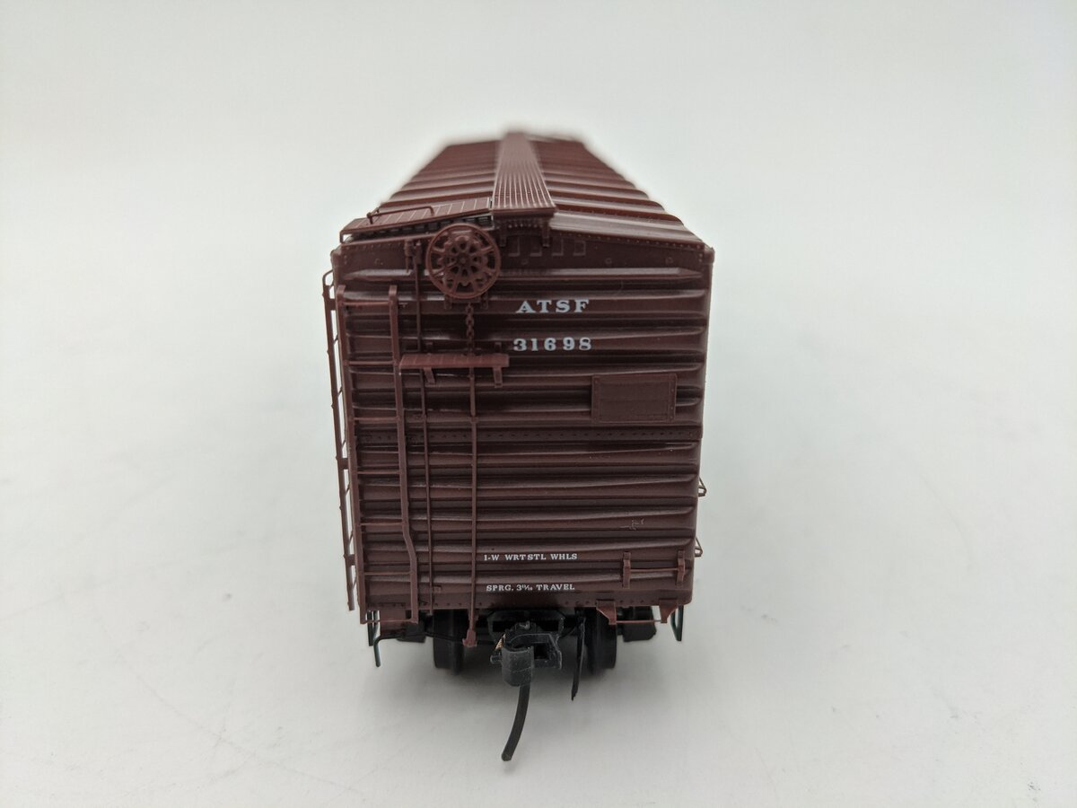 Kadee 4018 HO Scale Atchison, Topeka & Santa Fe 40' PS-1 Boxcar #31698 EX/Box