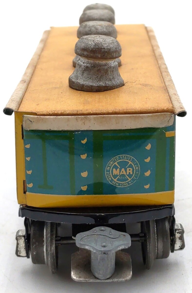 Marx 548 Vintage O C.R.I.&P. Lithographed Tinplate Gondola VG