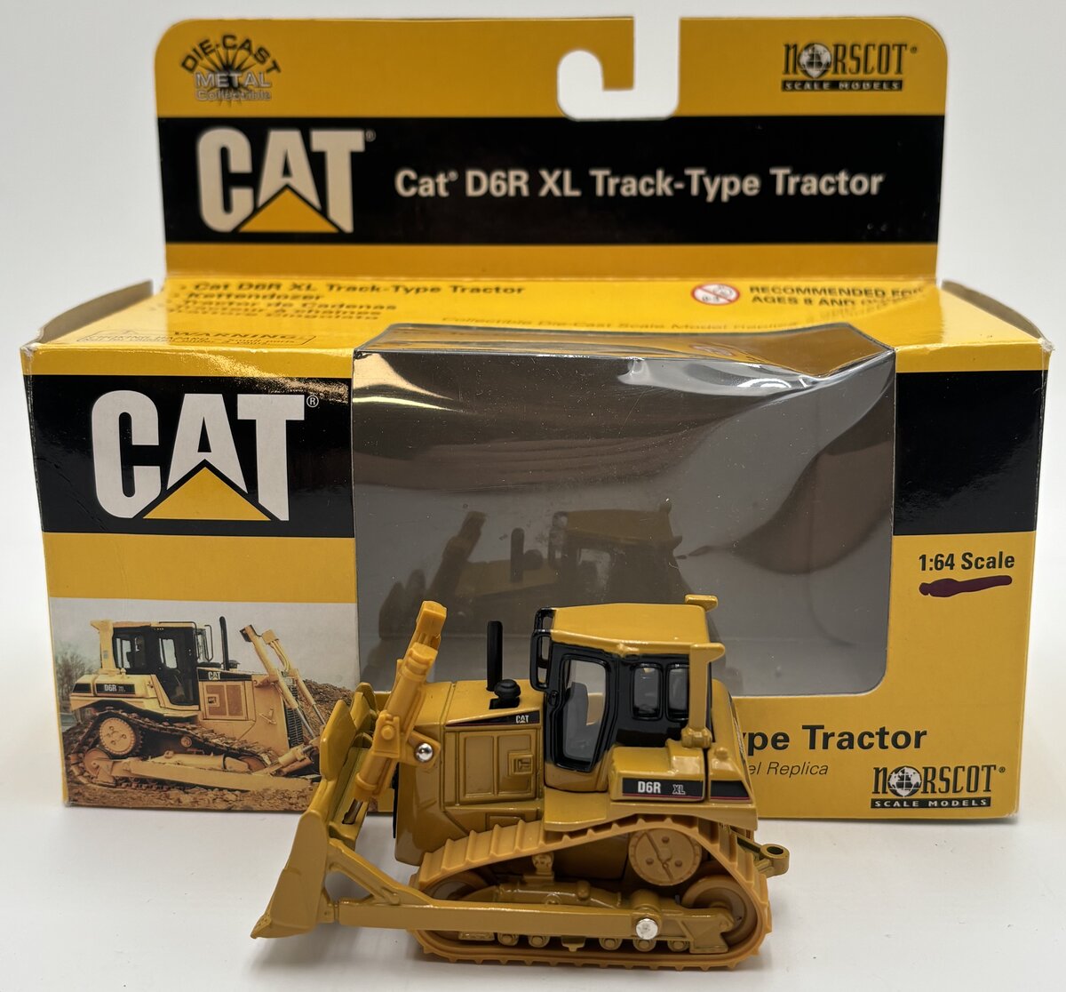 Norscot 55063 1:64 Scale Diecast Caterpillar D6R XL Track-Type Tractor LN/Box