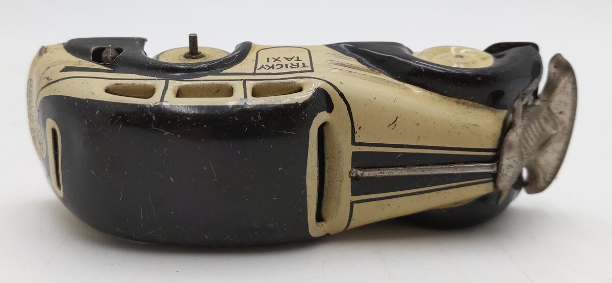 Marx 1935 Tricky Taxi Windup Up Car w/Key VG