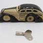 Marx 1935 Tricky Taxi Windup Up Car w/Key VG