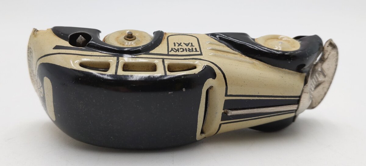 Marx 1935 Tricky Taxi Windup Up Car w/Key VG