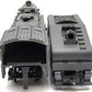 Marx 1666 Vintage O 2-4-2 Santa Fe Steam Locomotive & Tender VG