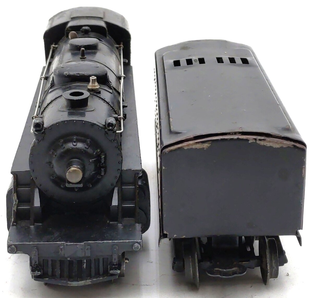 Lionel 1655 Vintage O Lionel Lines 2-4-2 Steam Locomotive with 6654W Tender VG