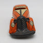 Marx 1930 Orange Tricky Taxi Windup Up Car w/o Key VG