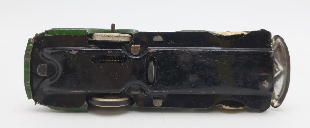 Marx 1930 Green Tricky Taxi Windup Up Car w/o Key VG