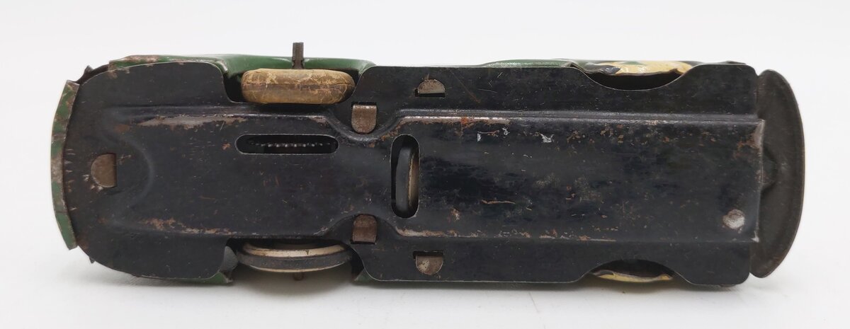 Marx 1930 Green Tricky Taxi Windup Up Car w/o Key VG