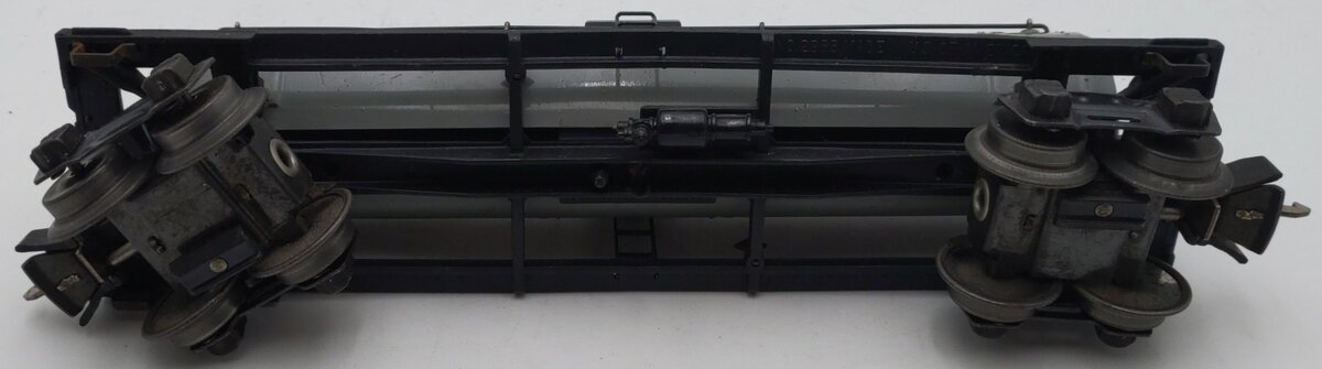 Lionel 2755 Vintage O Sunoco Metal Single Dome Tank Car - Tinplate Grey VG