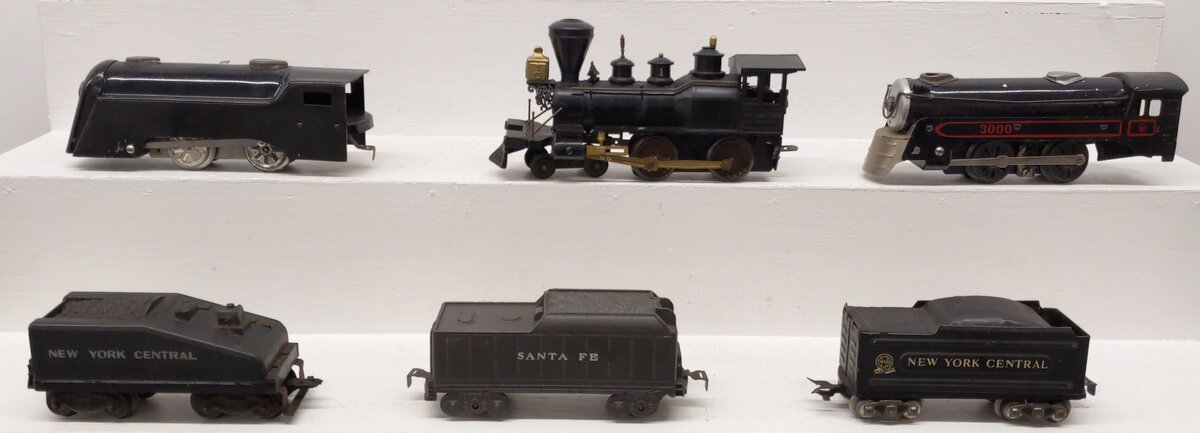Marx O Gauge Vintage Wind Up/Steam Locomotives and Tenders #3000,597,01 [6]