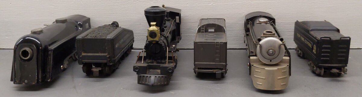 Marx O Gauge Vintage Wind Up/Steam Locomotives and Tenders #3000,597,01 [6]