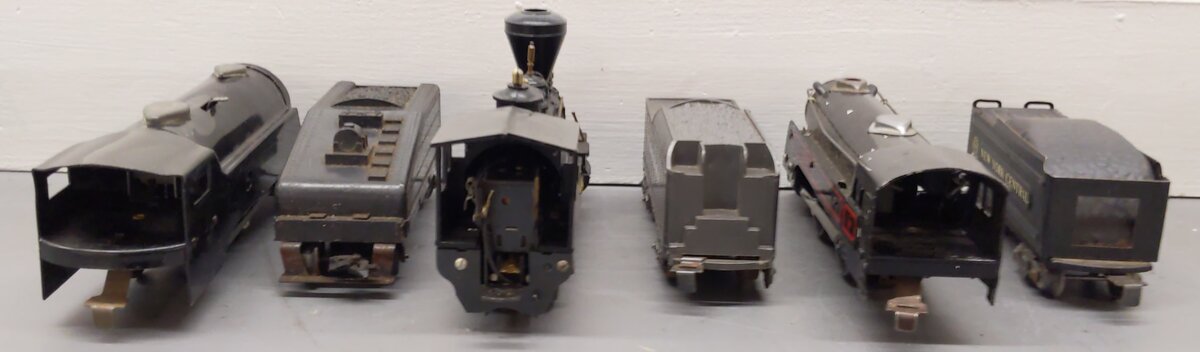 Marx O Gauge Vintage Wind Up/Steam Locomotives and Tenders #3000,597,01 [6]