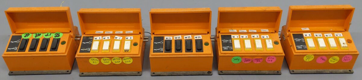 LGB 5075 G Scale Assorted Switch Controller Box [5] EX
