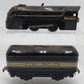 Marx O Prewar NYC 'The Mercury' Wind Up Tin Plate Steam Locomotive And Tender VG