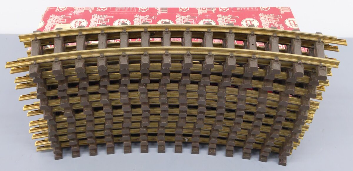 LGB 15000 G Scale Wide Radius Curved Track (Box of 12) EX/Box
