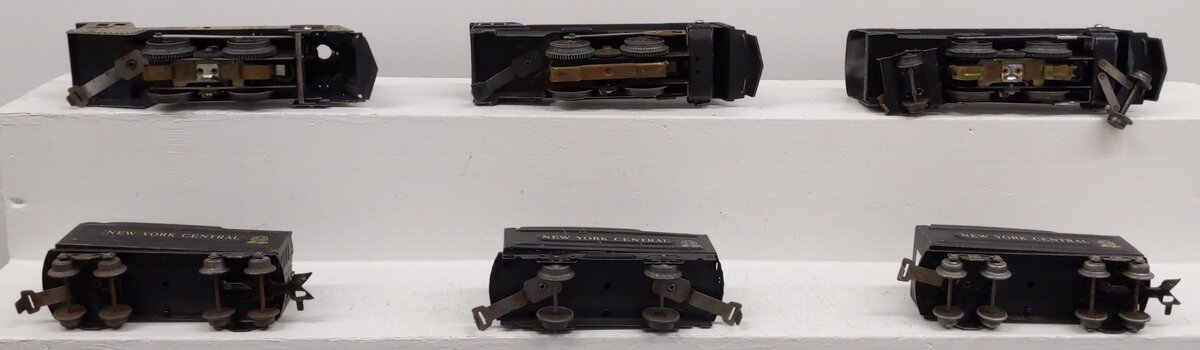 Marx O Prewar Custom NYC Wind Up/Steam Locomotives And Tenders #897,999,999 [6]