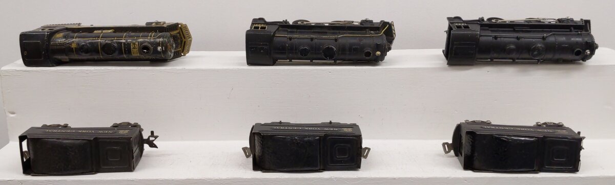 Marx O Prewar Custom NYC Wind Up/Steam Locomotives And Tenders #897,999,999 [6]
