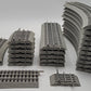 Lionel O FasTrack Sections: 612015, 612022, 612014, 612023, 612024, 612026 [25] EX