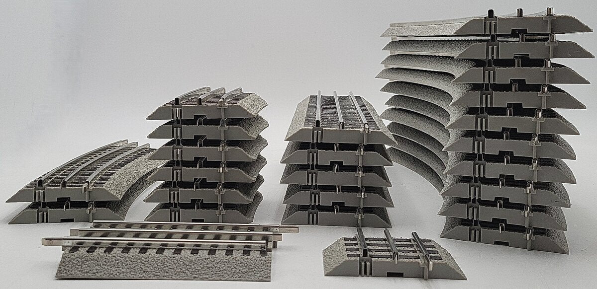Lionel O FasTrack Sections: 612015, 612022, 612014, 612023, 612024, 612026 [25] EX