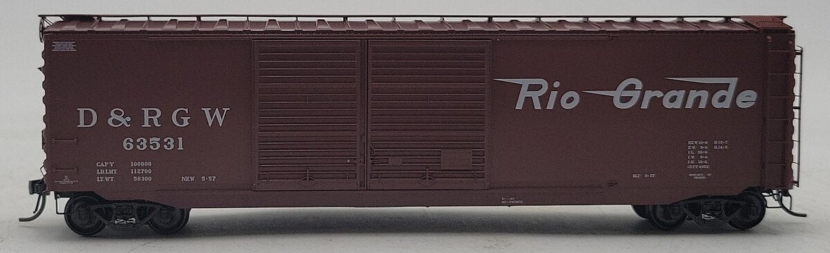 Kadee 6722 HO Scale D&RGW 50' PS-1 Boxcar #63531 LN/Box