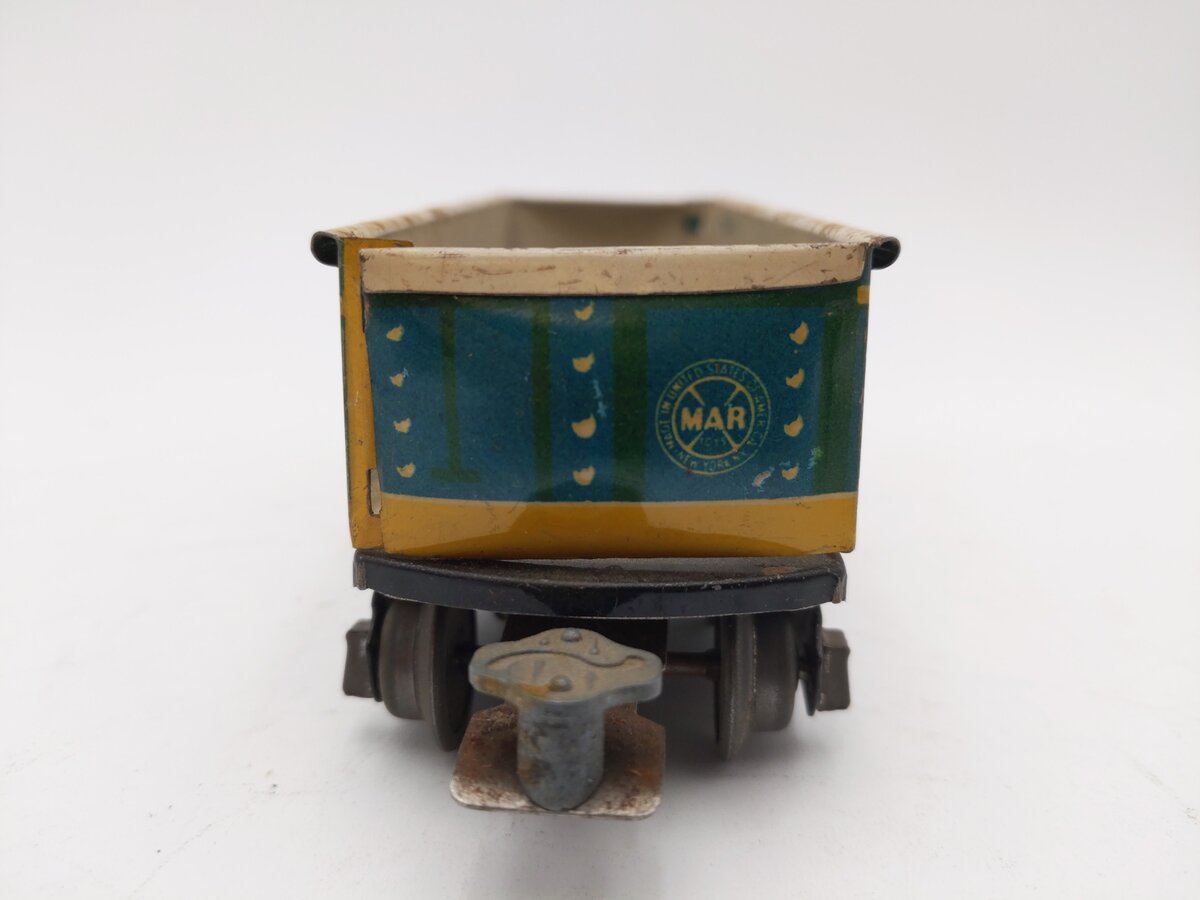 Marx 548 Vintage O C.R.I.&P. Lithographed Tinplate Gondola VG