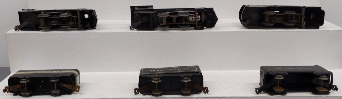 Marx O Gauge Prewar Wind Up/Steam Locomotives And Tenders #833,401 [6]