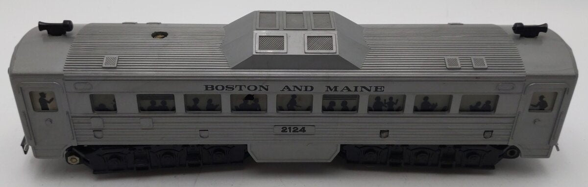 Marx 2124 Vintage O Boston & Maine Budd Car VG