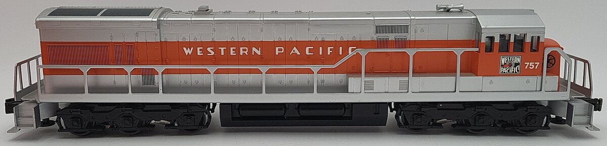 Williams CAB757 O Western Pacific U33C Diesel Locomotive #757 EX/Box