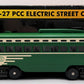 MTH 30-2504-1 O Gauge San Francisco PCC Street Car w/PS1 #1050 VG/Box